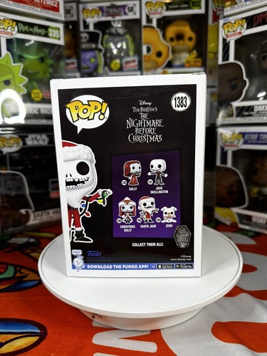 Funko Pop Disney Santa Jack #1383 (Signed By Chris Sarandon) Free Protector COA - Picture 3 of 6