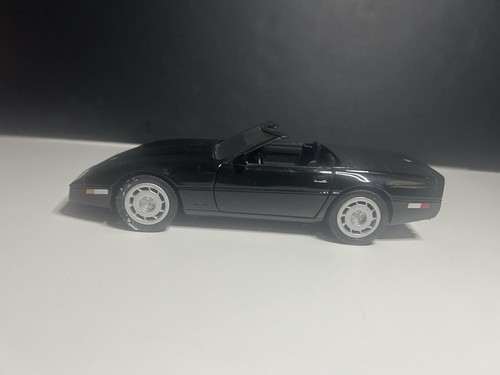 Die Cast Black Corvette