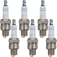 Bosch For Chevy Corvair VW Beetle Fastback Squareback Thing Spark Plugs Set of 6