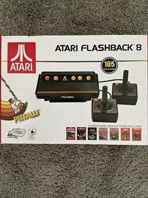 Atari Flashback 8 Console 105 Built-in Games 40th Ann Retro Nostalgia Frogger