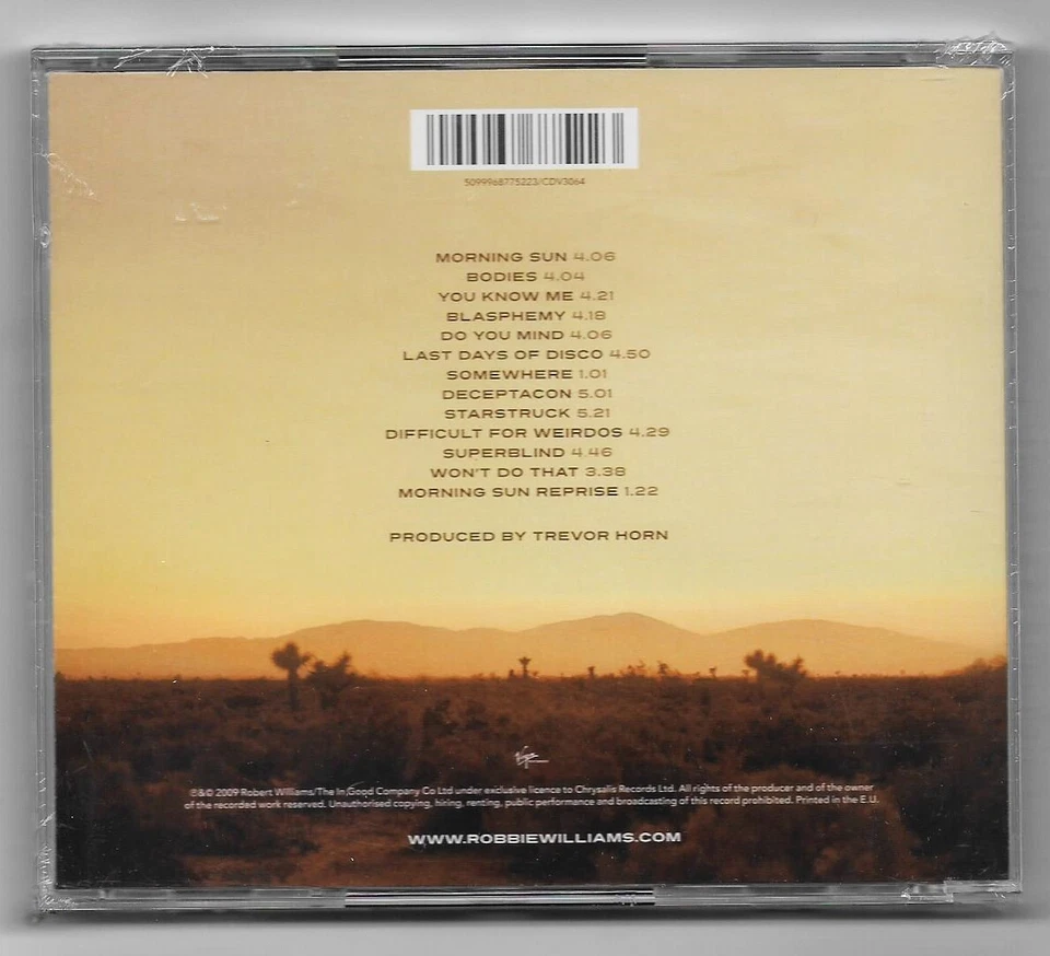 Robbie Williams – Reality Killed The Video Star / CD / NEU & OVP - Bild 2 von 2