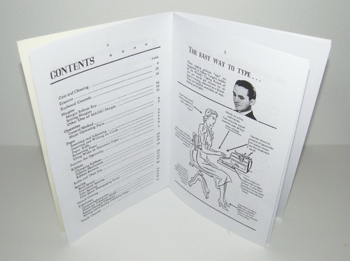 INSTRUCCIONES DE REPRODUCCIÓN DE MÁQUINA DE ESCRIBIR ROYAL KMM - Imagen 5 de 12