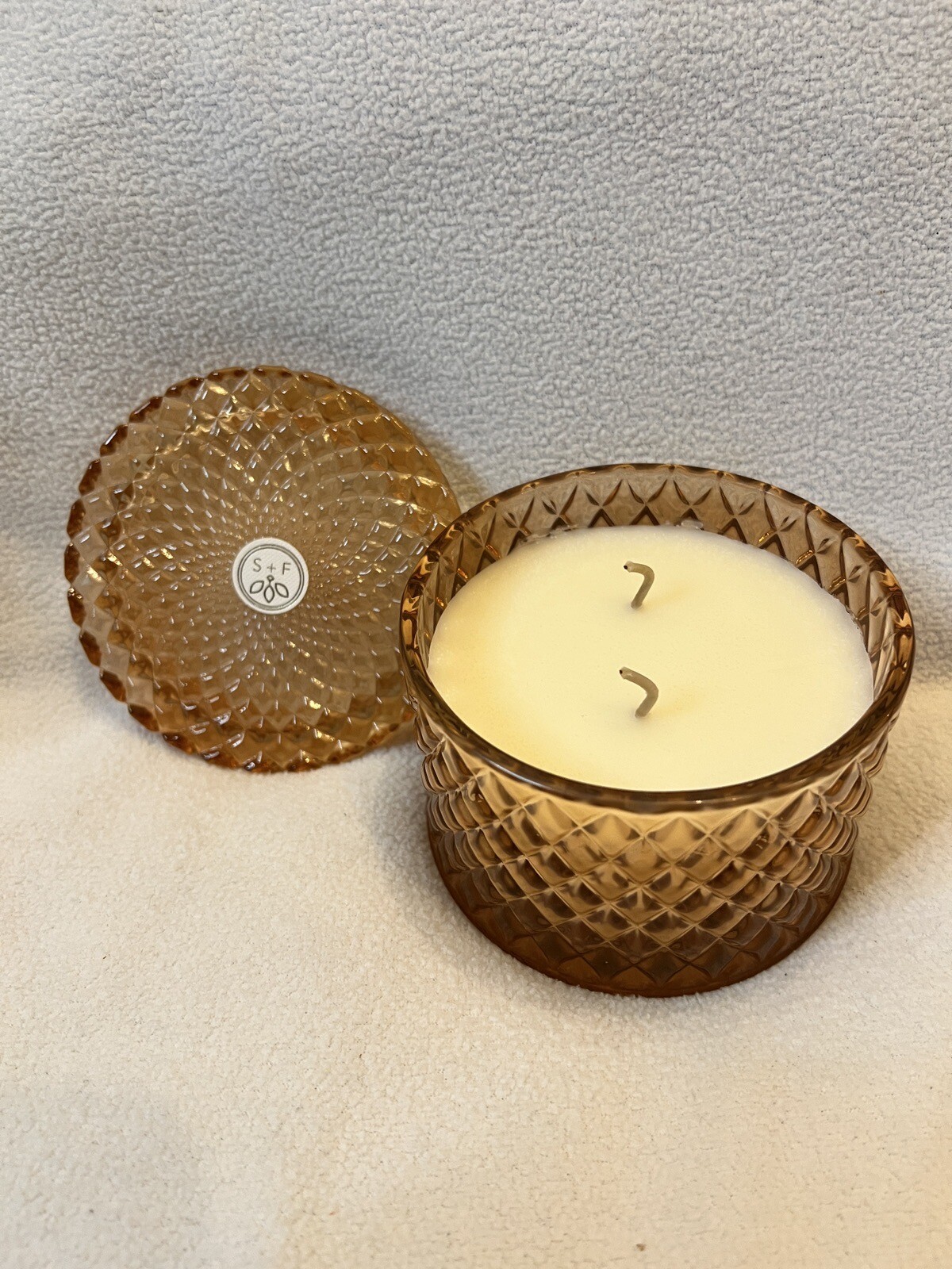 Sand And Fog 269g 9.5 Oz Pumpkin Spice Soy Wax Scented 2 Wick Candle eBay