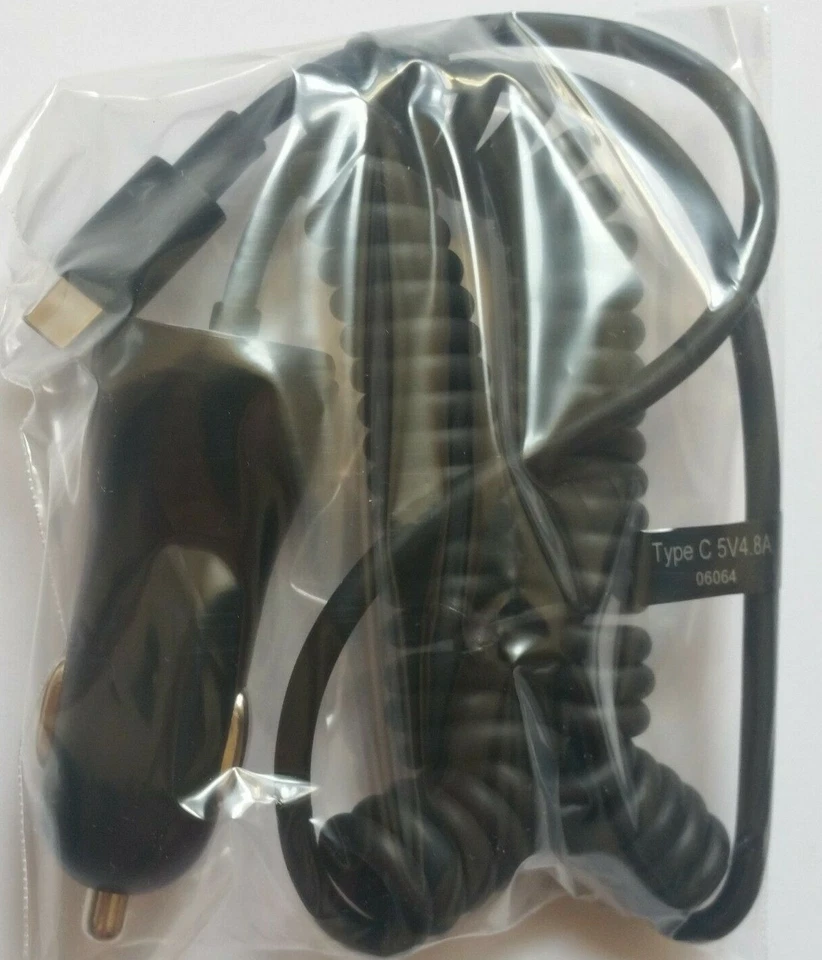 Cargador de Coche AT&T Tipo C Indicador LED Puerto USB Extra 4.8A - Negro - Original AT&T Foto 3 de 4