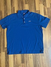 Patagonia Polo Shirt Trout Fitz Roy Organic Cotton Mens XL