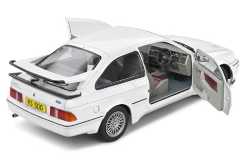 SOLIDO 1987 FORD SIERRA RS 500 1/18 DIECAST MODEL CAR WHITE S1806104 - Picture 5 of 5