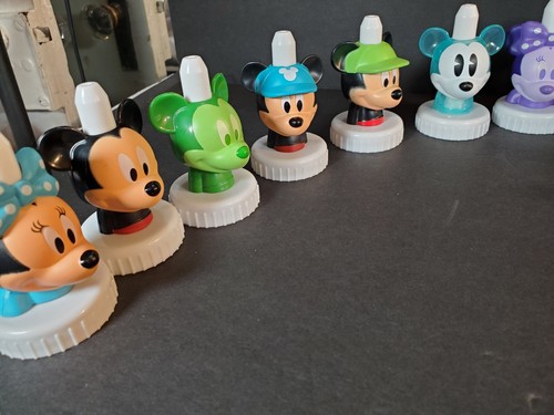 Good 2 Grow Disney Minnie & Mickey Mouse Large Lot Of 13 Toppers Caps *NEW RARE* - Picture 2 of 11