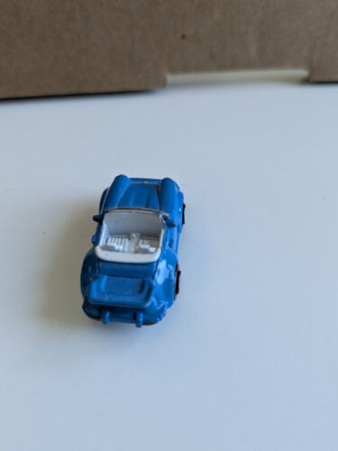 Micro Machines Galoob Porsche 911 Cabrio Blu Auto Giocattolo Vintage - Foto 3 di 4