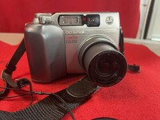 Olympus CAMEDIA C-4000 Zoom 4.0MP Digital Camera - Silver TESTED!!