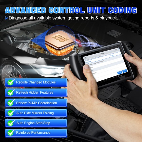 XTOOL IP819 Auto Scanner Bidirectional Diagnostic Tool Module Coding Key Program - Picture 8 of 13