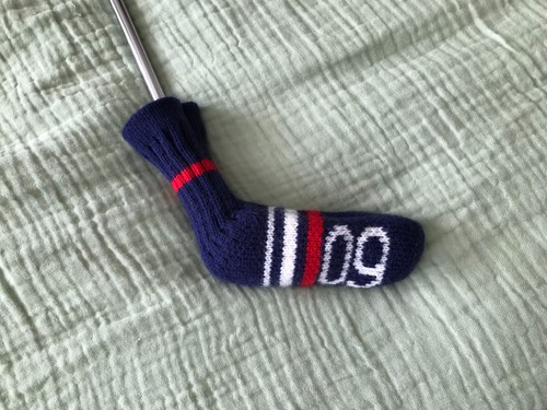 VINTAGE OLD COURSE ST ANDREWS BRASS PUTTER ,SUPER STROKE GRIP,SCOTT EDWARD COVER - Picture 21 of 24