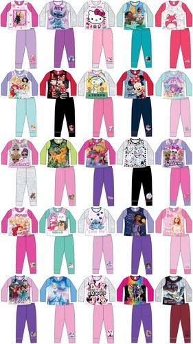 Older Girls CHARACTER Pyjama Sets / Officially Licensed PJs - Sizes 4-12 Years - Picture 2 of 525