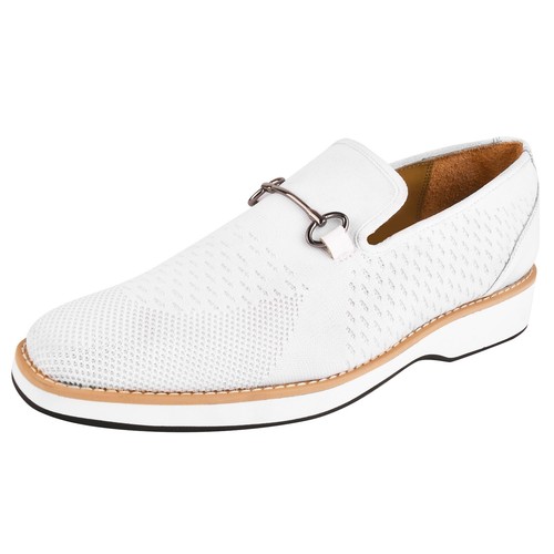 Mocasín LIBERTYZENO para Hombres Textil y Cuero con Hebilla Penny $ Slip on EVA Suela - Imagen 33 de 80