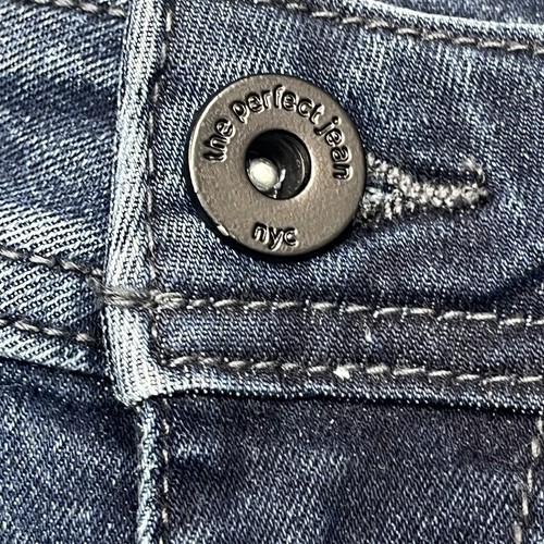 Jeans The Perfect NYC uomo 31x30 slim fit gamba dritta blu denim casual elasticizzato - Foto 5 di 15