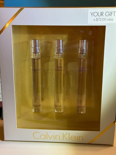 Calvin Klein EUPHORIA+ DEEP + ENDLESS EUPHORIA 0.33 oz Each ~ 3 pk Gift Set - Picture 2 of 4