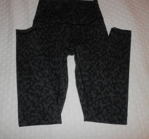 Lululemon Wunder Under High-Rise Tight 28" Incognito Camo Multi Grey Size 4 - Picture 3 of 5