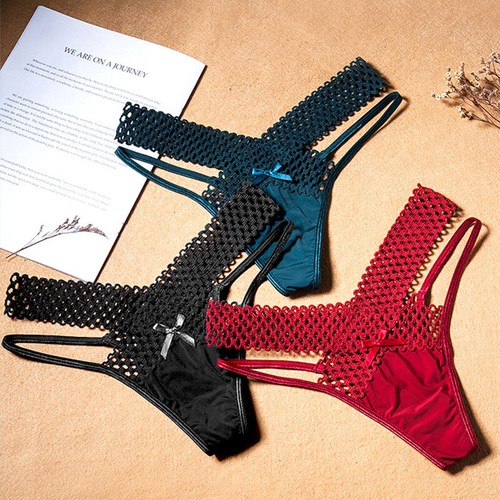 Women's Sexy Lace Panties Briefs Underwear Lingerie Knickers Thongs G-String - Picture 2 of 25