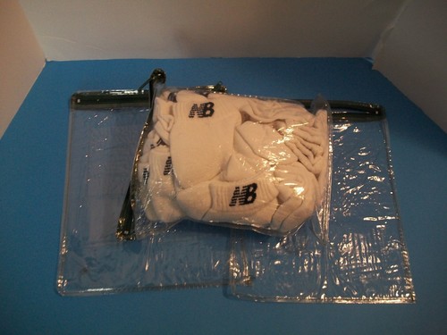 LOT 10 PLASTIC CLEAR ZIPPERED STORAGE BAGS 8.5 x11" - Picture 4 of 12