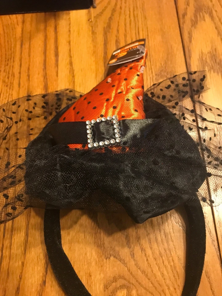 Devil Headband - womens - Happy Halloween 🎃 Witch Hat Headband - NWT Ships N24 - Image 2 of 4