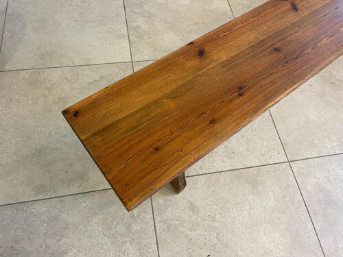Altes Bankerl Sitzbank Bankerl Massivholz Bauernbank 199cm A5163 - Bild 5 von 9