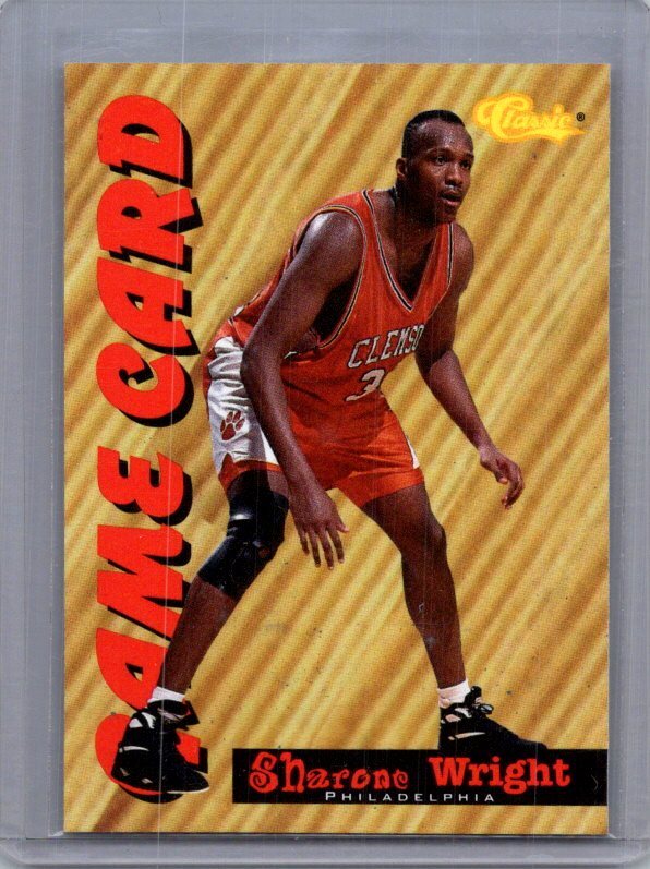 1994 Classic Draft #GC5 Sharone Wright Game Cards