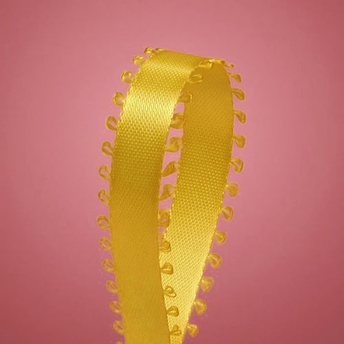 3/16" X 50 Yards Feather(Picot) Edge Double Faced Satin Ribbon Art & Sewing - Picture 28 of 46