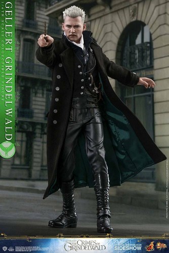 HARRY POTTER FANTASTIC BEAST 2 SCAMANDER & GELLERT 2-pieces combo 1/6 HOT TOYS - Imagen 6 de 12