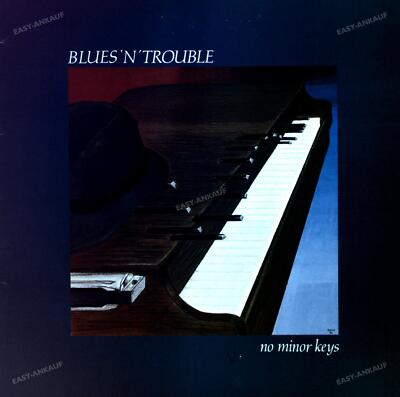 Blues 'N' Trouble - No Minor Keys LP White Vinyl (VG/VG) .