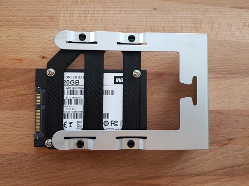 2x adapter MAC SSD dysk twardy 2,5 do 3,5 sanki Caddy - Mac Pro A1289 - Zdjęcie 7 z 9