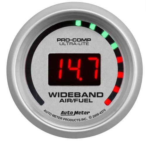 AutoMeter Ultra-Lite Digital Gauge Wideband Air Fuel Ratio 10:1-17:1 AFR - Picture 1 of 1