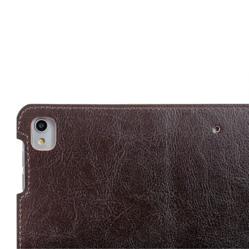 Funda con soporte de cuero de vaca genuino para iPad Pro 12,9" 1a y 2da generación con sueño-despertar - Imagen 33 de 34