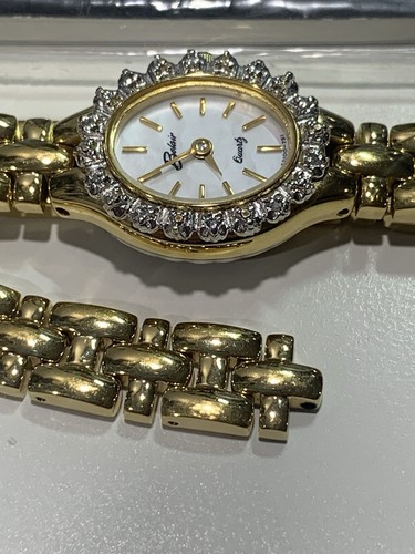 Vintage NEW BELAIR Model A2100-751 18K Gold plated lady's watch/wristwatch - Picture 9 of 12