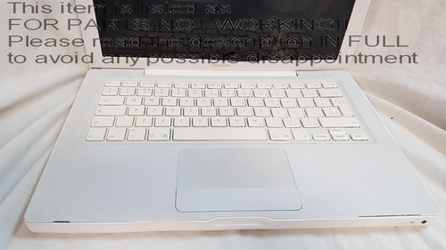 FOR PARTS! Apple A1181 MacBook 13" Intel Core 2 Duo FULL SPECS UNKNOWN - Imagen 7 de 17