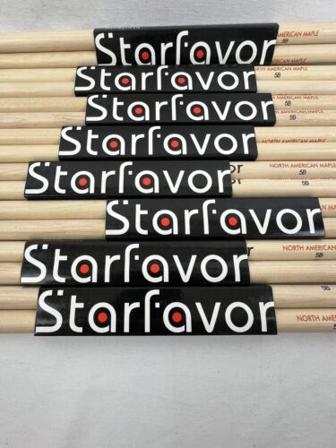 8 Sets Starfavor 5B North American Maple Drumsticks 16" - Bild 2 von 7