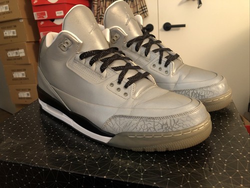Nike Air Jordan 3 Retro 5Lab3 Reflective Silver 631603-003 Men’s Size 14 | eBay Nike Air Jordan 3 Retro 5Lab3 Reflective Silver 631603-003 Men’s Size 14 | eBay