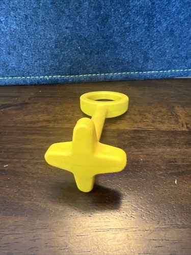 Vintage Fisher Price Xylodrum Stick Mallet Replacement Yellow 70’s 80’s - Picture 5 of 5