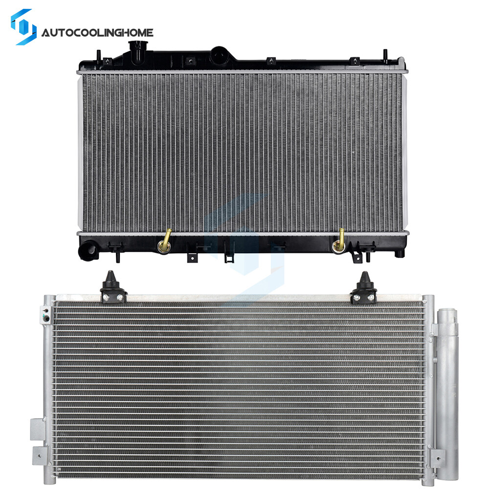Radiator And AC Condenser For 08 16 Subaru Impreza 13 14 Subaru XV Crosstrek