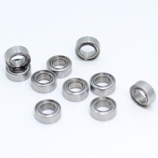 10Pcs - SMR52ZZ (2x5x2.5 mm) Stainless Steel Ball Bearing Bearings MR52ZZ ABEC-3