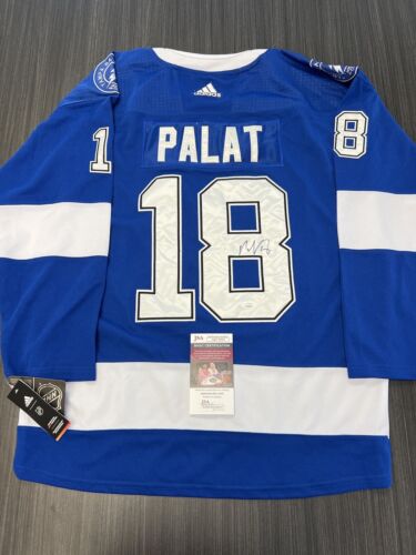 Ondrej Palat Signed Tampa Bay Lightning Jersey COA - Afbeelding 1 van 2