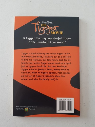 Book - The Tigger Movie The Onliest Tigger 2000 PB Leslie Goldman - Picture 2 of 5