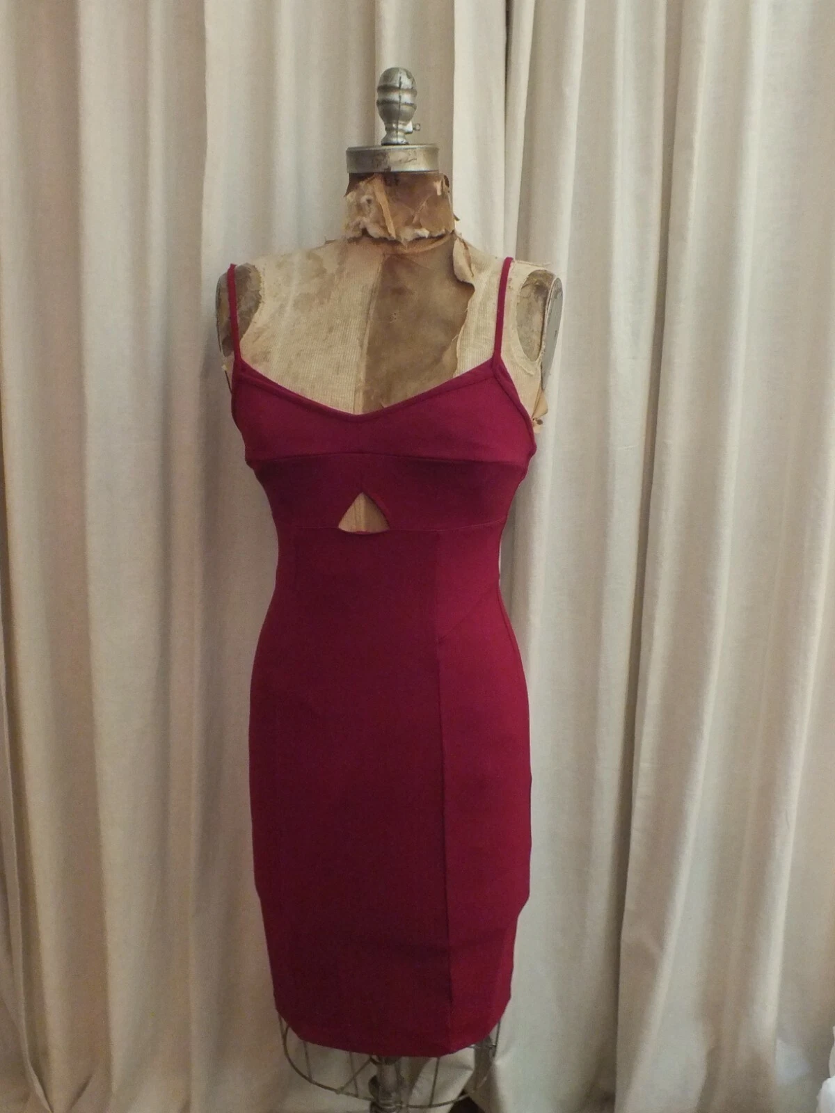 UNDERCOVER Abito Sexy Victoria's Secret Rosso Tg 2