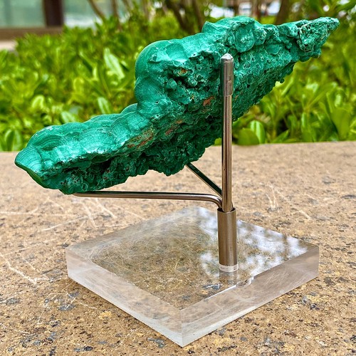 428G Natural Malachite Cat Eyes - Vibrant Ribbon Crystals Used by Collectors - 第 7/17 張圖片