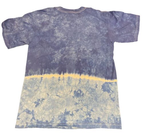Vintage Walt Disney World Sorcerer Mickey Tie Dye All Over T-shirt / Size Small - Picture 2 of 3