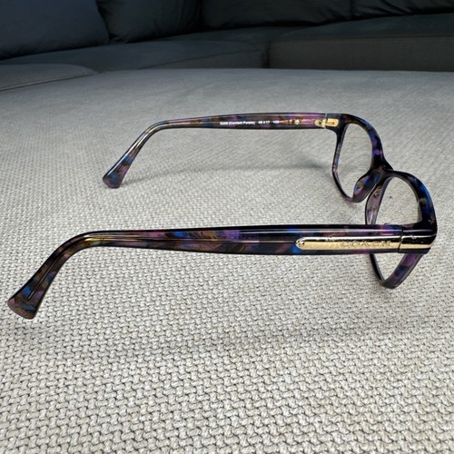 Coach New York HC6065 5288 Confetti Lila 49-17-135 Brille Brillengestell mit Etui - Bild 3 von 14