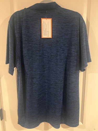 Paragon Dakota Herren Poloshirt Heather Blue Large - Bild 4 von 4