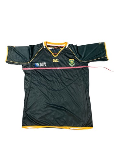 CANTERBURY SOUTH AFRICA SA 2011 RUGBY WORLD CUP TRIKOT HERREN GRÖSSE XL - Bild 4 von 10
