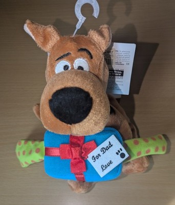 2000 WARNER BROS. STUDIO  'Yikes Another Tie' Scooby-Doo Plush Bean Bag (NWT)