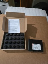 20 Gm Cadillac Escalade Oem Black Lug Nuts 4 Wheel Locks Bolts Key 85028935
