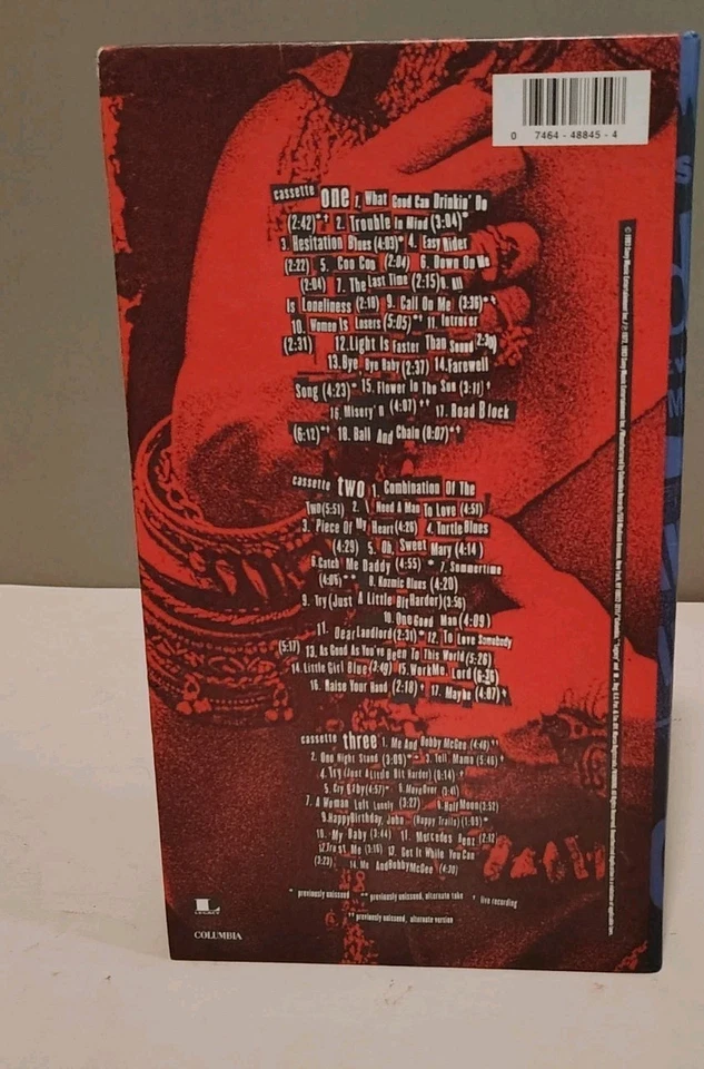 Vntg Janis by Janis Joplin (Sealed Cassette Tapes ) Booklet 1983 Foto 2 de 4