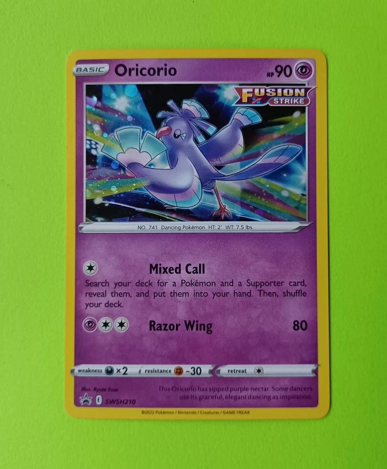 Oricorio SWSH210 SWSH: Sword & Shield Promo Cards Holo - Image 3 of 4